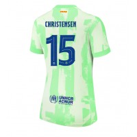 Barcelona Andreas Christensen #15 Kolmaspaita Naiset 2024-25 Lyhythihainen